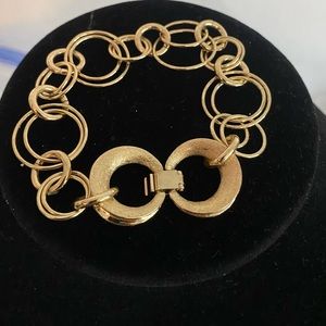 Gold Circle Bracelet